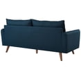 thumbnail image 3 of Modway Revive 2-Piece Fabric Upholstered Sofa and Loveseat Set in Azure Blue, 3 of 7