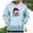 Light Blue, variant on Ediodpoh Christmas Hoodies for Men 2024 Red Wine Glasses with Santa Hats Graphic Sweatshirts Pullover Sweater Winter Clothes Mens Sweatshirt Red M