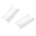 thumbnail image 1 of Uxcell 1500 Pcs J Hook Fasteners 1.38" Transparent Standard Tagging Gun Refill Barb, 1 of 5