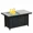 Black-42'' A, variant on BALI OUTDOORS 42 in. 60,000BTU Fire Pit Propane Gas Fire Pit Table Rectangular Tile Tabletop