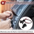 thumbnail image 3 of 1 Juego de Cableado del Zócalo de Luz Indicadora para Renault Trucks Kerax 300 1997-2005 No.5001834564 Conector de Pigtail con Conector Pre-Cableado, 3 of 7