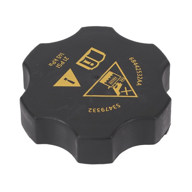 Tapa Del Depósito Del Tanque De Refrigerante, Tapa Del Depósito De Refrigerante Del Radiador Fácil De Abrir Sellado 68442532AA Para Reemplazo De Automóvil Para