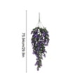 thumbnail image 3 of Artificial Eucalyptus Hanging Vines Set of 2 31.5 Inch Faux Greenery Swag Fall Decor UV Resistant Plastic Trailing Leaves for Wedding Arch Porch Railing Indoor Outdoor Wall Home Decoration, 3 of 6