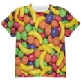 thumbnail image 1 of Halloween Fruit Candy All Over Youth T Shirt Multi YSM, 1 of 2