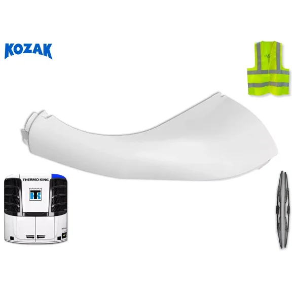 Thermo King Precedent, Roadside Fascia Top Cap #98-8966 Left Driver Side