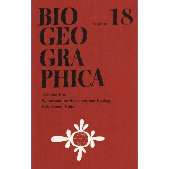 Biogeographica Red Fox, Book 18, (Hardcover)
