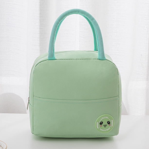 onlyliua para Interior/Exterior Bolsa para Estudiantes, Bolsa Aislante Gruesa de Papel de Aluminio, Bolsa Grande para Almuerzo con Bolsa de Arroz