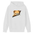 thumbnail image 4 of Sudaderas con capucha para niños y niñas, sudaderas casuales de manga larga, lindas sudaderas de gran tamaño con bolsillo de polar, chaquetas para niñas, 4 of 4