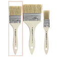 thumbnail image 6 of Pro Art Brush White Bristle 2", 6 of 7