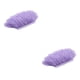 thumbnail image 1 of Bewildely Adorno lujoso de cinta con adorno de flecos de plumas de avestruz teñidas en yarda violeta claro 2Conjunto, 1 of 6