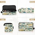 thumbnail image 5 of Hair Tool Organizer Bag with Heat Resistant Mat Removable Travel Storage Case for Hot Air Brushes Curling Irons Colorful Turtles and Birds Pattern, 5 of 8