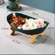 thumbnail image 4 of Bandeja de fruta, cesta, soporte de marco de madera, plato de aperitivos y dulces multicapa, estante de fruta, decoración de mesa, 4 of 4