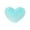 🥑 Blue_Base#1621, variant on Faux Rabbit Fur Heart Shaped Throw Pillow Decorative Sofa Cushion for Bedroom and Living Room