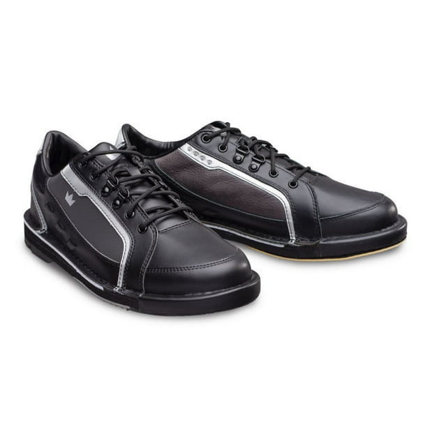 Brunswick Punisher Black/Silver Men's RIGHT HAND Bowling Shoes, Size 8
