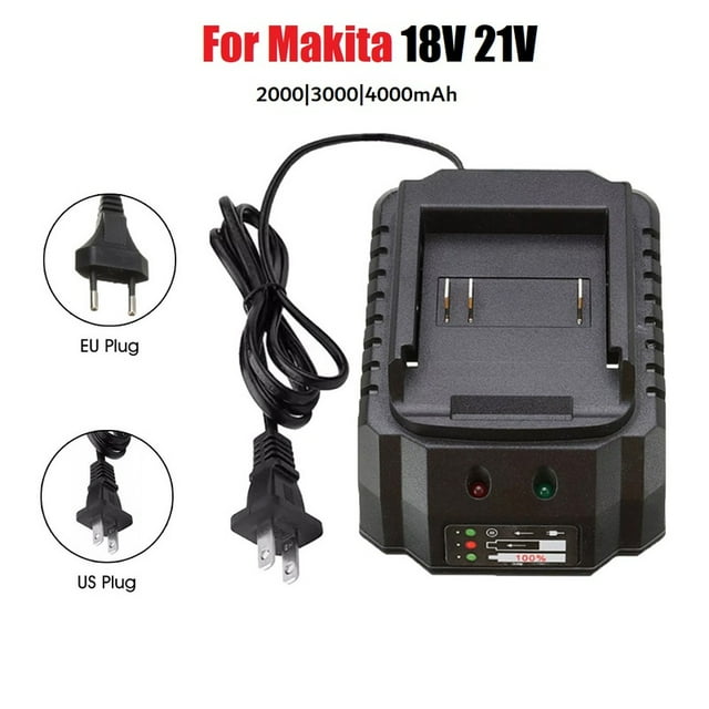 Batería Charger Adecuada para Ma*kita 18V 21V Batería Li-ion Portátil Rápida Charger para Ma*kita Reemplazo de Batería