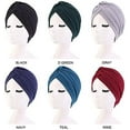 thumbnail image 3 of GFDYREE Turban en Coton pour Femmes Bonnet de Chimiothérapie contre le Cancer Bonnet de Perte de Cheveux, 3 of 7