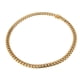 thumbnail image 1 of Colgante De Oro Para Hombre , Collar Cubano, Eslabones De Cadena, Gargantilla, Botón De Broche, Joyería 2mm24 英寸 (61cm, 1 of 8