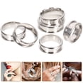 thumbnail image 2 of 18Pack Engraving Ready Stainless Steel Rings for Jewelry and DIY Projects, 2 of 8
