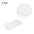 thumbnail image 3 of Uxcell Fabric Patch Iron-on Patches White 11"x5" for Clothes Pants Bags Hole Pack of 4, 3 of 6