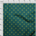 thumbnail image 2 of oneOone Organic Cotton Voile Fabric Floral Block Printed Fabric 1 Yard 42 Inch Wide, 2 of 4
