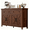 Brown, variant on VVFLU Buffet Cabinet with Drawers, 55" Large Sideboard Buffet Storage Cabinet with Shelves and Doors, Modern Farmhouse Coffee Bar Station Wood Kitchen Table for Kitchen, Dining Room, Brown