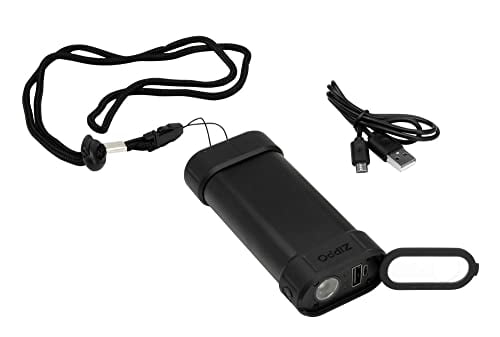Zippo Black HeatBank 9s Rechargeable Hand Warmer