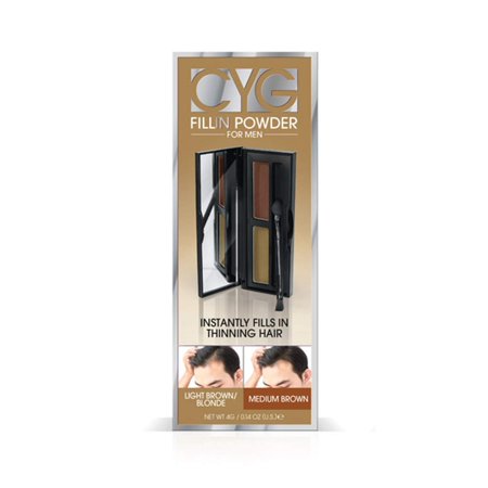 Cover Your Gray Fill In Powder Pro for Men - Blonde/Medium Brown (Pack of 2)