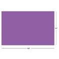 thumbnail image 2 of Purple Plastic Table Cover 54" x 108" by Way To Celebrate, 2 of 4