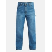 George Mens & Big Mens Relaxed Fit 100% Cotton Carpenter Jeans, Sizes 28-54