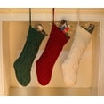 thumbnail image 4 of Fesciory Christmas Stockings, 6 Pack 18" Large Knit Stocking & Decor for Family Holiday Xmas Party Gift, Burgundy&Ivory&Green, 4 of 31