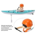 thumbnail image 3 of 2,4G Barco De Kayak RC, Bote De Kayak RC Transparente De Alta Velocidad Con Una Estructura De Paleta Antropomórfica única Para El Juego Interior Y Al Aire., 3 of 7
