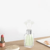 MUSEYA Flower Diffuser Sticks Rattan Reed Fragrance Diffuser Beige Wood 6Pcs For Office Decor