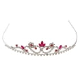 thumbnail image 2 of Diadema de de imitación,Banda de pelo nupcial,Boda Prom Tiara,Sombreros ,Joyería elegante para el cabello,Diadema de corona,Joyería de moda Baoblaze Diadema de flores de diamantes de imitación, 2 of 8
