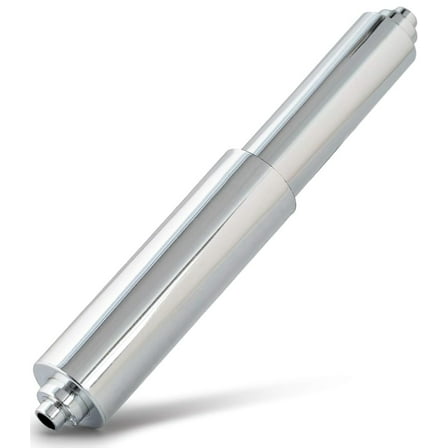 IDance Spring Loaded Toilet Paper Holder, Chrome Finish, Wall Mount