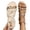White, variant on Womens Strappy Flat Sandals Open Toe Lace Up Gladiator Flats Ankle Strap Summer Beach Shoes, Red, 37