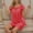 Red, variant on Itsame Summer Clearance Ice Silk Nightgown Set for Womens Lace Pajama Sets Simplicity Home Clothing Black Size Free Size