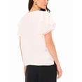 thumbnail image 2 of Vince Camuto womens  V-Neck Tulip Blouse, XL, White, 2 of 3