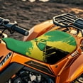 thumbnail image 3 of Uorisanigo ATV Seat Cover Soft Jamaican Flag Butterfly 4-Wheeler Seat Covers Waterproof Protection ATVs Accessories Compatible with Sportsman Rancher Foreman Scrambler, 3 of 7