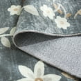 thumbnail image 6 of SAFAVIEH Martha Stewart Paylynn Floral Machine Washable Area Rug, Dark Grey/Beige, 5' x 8', 6 of 11