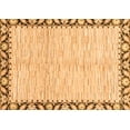 thumbnail image 1 of Ahgly Company Indoor Rectangle Abstract Orange Modern Area Rugs, 4' x 6', 1 of 4