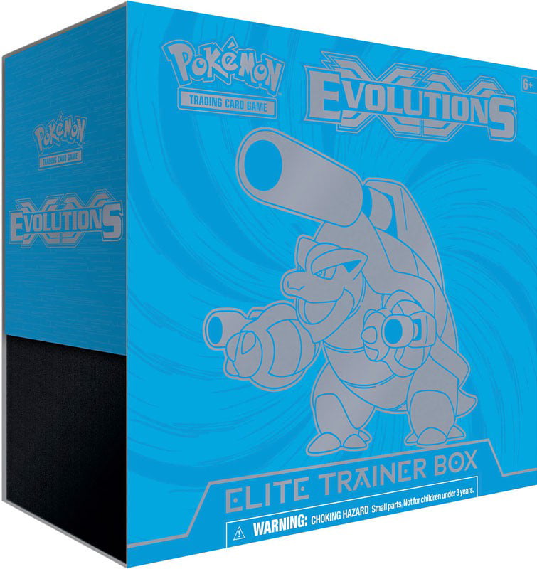 Pokemon TCG Charizard & Blastoise Evolution Elite Trainer Box Combo 16 Packs!!