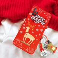 thumbnail image 1 of Christmas Reindeer Santa Claus Key Chain Case For iPhone 15 Pro Max 15 Pro For iPhone 15 Plus Hat Tree Snowman Tpu Cover, 1 of 5