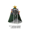 thumbnail image 3 of FYTPOV Green Cape Cat Clothes with Felt Balls, Christmas Pet Cosplay Costume, Cat Costume with Star Topper, Party Pet Costume for Cats, Small to Medium Sized Dogs,S, 3 of 5