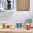 thumbnail image 2 of EeaseMX 4 botellas de salsa, botellas exprimibles, dispensadores de condimentos y ketchup con, 2 of 7