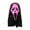 C, variant on 18.9 INCH Halloween Mask Ghost Face Scream Scary Mask Head Cover, Horror Mask Cosplay Prop Party Cosplay, Creepy Halloween Face Mask Scary Atmosphere, Funny Gifts for Halloween Birthday