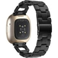 thumbnail image 3 of REQO Compatible with Fitbit Versa 4＆Sense 2 Band Women Men,Adjustable Resin bands Replacement Sport Watch Wristband Compatible with Fitbit Versa 3＆Sense bands for women men, 3 of 7
