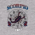 thumbnail image 3 of Wild Bobby Scorpio the Scorpion Water Sign, October 23 November 22, Constellations Horoscope Zodiac Birthday Birth Month Stone Gift for Men Women Unisex Crewneck Sweatshirt, 3 of 6