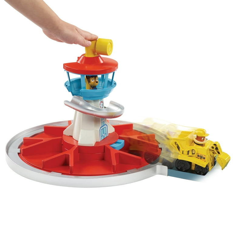 Paw patrol launch best sale and roll lookout tower
