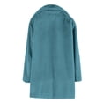 thumbnail image 5 of Abrigo grueso cálido de invierno a la moda para mujer, chaqueta con bolsillos de manga larga sólida, cárdigan, abrigo, Top Pompotops qwe16872, 5 of 5