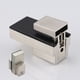 thumbnail image 3 of Soporte de estante de vidrio Eigraketly ajustable de metal sólido montaje en pared 50x33x25mm, 3 of 6